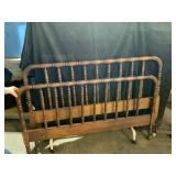Full Size Jenny Lind Spool Bed with Frame
