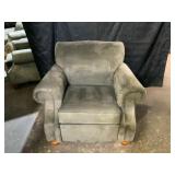 Green La-Z-Boy Upholstered Armchair