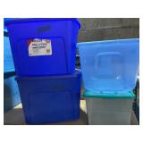Plastic Storage Totes