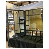 Windowpane Wall Mirrors, 38x33 In.
