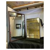 Two Large Wall Hanging Mirrors