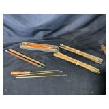 Several Vintage Jointed Cleaning rods