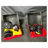 Mitchell Reel Spool Cases with Spools