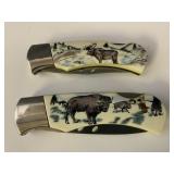 Two Wildlife Folding Knives