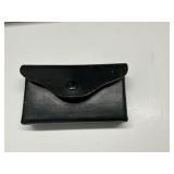 Vintage Leather Cartrige Box From VL & A,