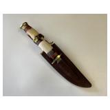 Timber Rattler Two-Knife Set in Sheath