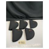 Five  Acorn Velcro Pistol Holders for Gun Safe