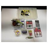 Assortment of fishing lures