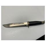 Fixed-Blade Hunting Knife with Sheath