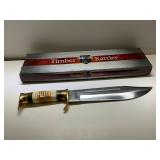 Timber Rattler TR124 Stainless Steel Bowie Knife