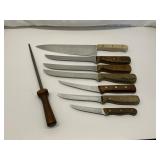 Knives with Chicago Cutlery Steel