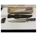 United Cutlery Howling Wolf Bowie Knife