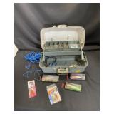 Fishing Tackle Box with Assorted Crank Bate