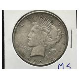 1922-S Peace Dollar