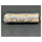 Roll of 40 Buffalo Nickels