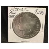 1878-CC $1Rare Data