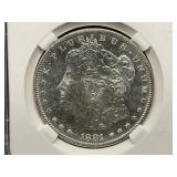 1881-S Morgan Silver Dollar MS 65 Proof Like CASED
