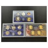 2007 US Mint President Dollars, State Quar, Coins