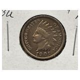 1901-P Indian Head Penny