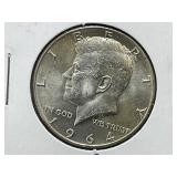 1964-P Kennedy Half Dollar, BU