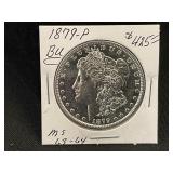 1879-P $1 BU MS 63-64