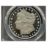2024-S Morgan Silver Dollar Proof 70 CASED