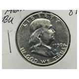 1950-P Franklin Half Dollar