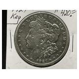 1921-S Morgan Silver Dollar KEY
