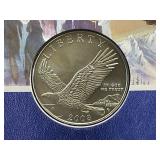 2008-P US Bald Eagle Silver Dollar & Copper Coins