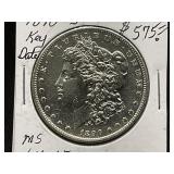 1890-S Morgan Silver Dollar KEY