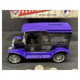 CO Rockies Car Bank w/Box Full of U.S. Coins