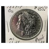 1889 - P $1 BU MS 63 64