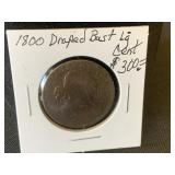1800 Draped Bust Large Cent
