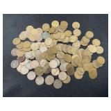 Bag of Over 150 Wheat Pennies