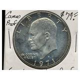 1971-S Eisenhower Silver Dollar Proof