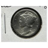 1921-D Mercury Dime RARE DATE