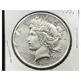 1922-P Peace Dollar