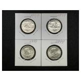 (4) Susan B. Anthony Dollar 3-1979 & 1-1999