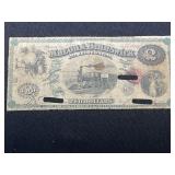 1867 Macon Georgia $2 Bill
