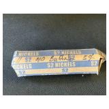 Roll of 40 Buff Nickels