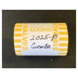 Roll of 20 2025 P Half Dollars