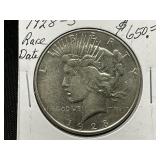 1928-S Peace Dollar RARE DATE