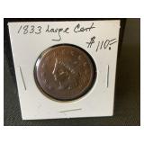 1833 Large Cent