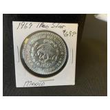 1967 UnPeso Mexico Silver