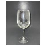 12 Plain Red Wine Glasses