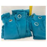 Mainstays Teal Blackout Panels