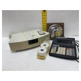 Bose Wave Radio, AddingMachine, and Barometer