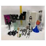 Barware and Cocktail Accessories Lot