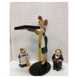 Figurines Including Bombay Butler
