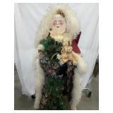 Vintage Standing Santa with Broken Face